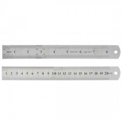 Surgical Ruler Stainless Steel 12 inches / 6 Inches